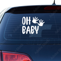 Oh Baby Aufkleber - Beispielansicht