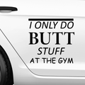 Only Butt Stuff Aufkleber - Beispielansicht