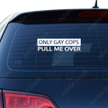 Only Gay Cops Aufkleber 1 - Beispielansicht