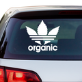 Organic Adidas Fakelogo Aufkleber - Beispielansicht