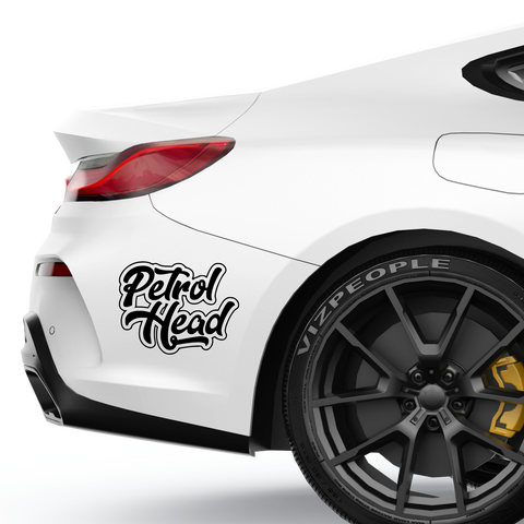 Petrol Head Aufkleber - Beispielansicht