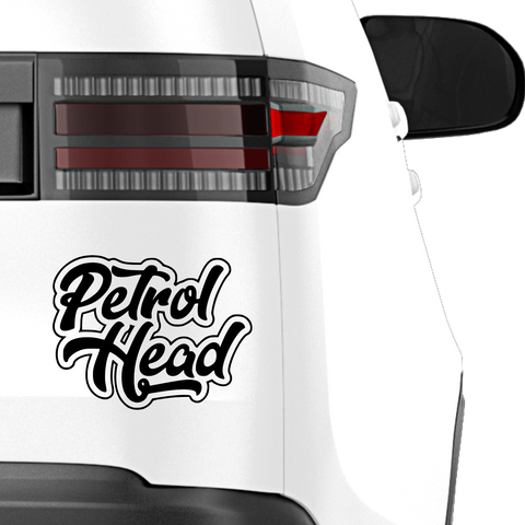 Petrol Head Aufkleber - Beispielansicht
