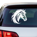 Pferde Kopf Aufkleber 101 - Beispielansicht