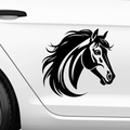 Pferde Kopf Aufkleber 101 - Beispielansicht