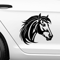 Pferdekopf Aufkleber Nr. 117 - Beispielansicht