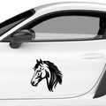 Pferdekopf Aufkleber Nr. 26 - Beispielansicht