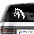 Pferdekopf Aufkleber Nr. 3 - Beispielansicht