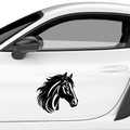 Pferdekopf Aufkleber Nr. 52 - Beispielansicht