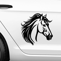 Pferdekopf Aufkleber Nr. 74 - Beispielansicht