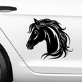 Pferdekopf Aufkleber Nr. 76 - Beispielansicht