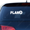 Plan BTC Aufkleber - Beispielansicht