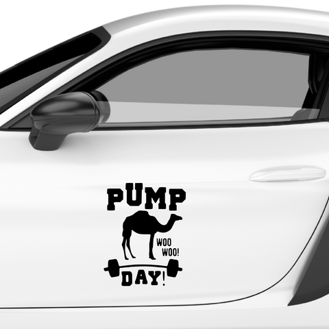 Pump Day Aufkleber - Beispielansicht