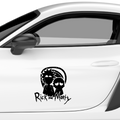 Rick and Morty Aufkleber - Beispielansicht