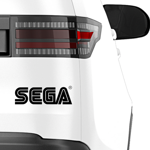SEGA Logo Aufkleber - Beispielansicht