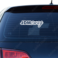 SWAG JDM Aufkleber - Beispielansicht
