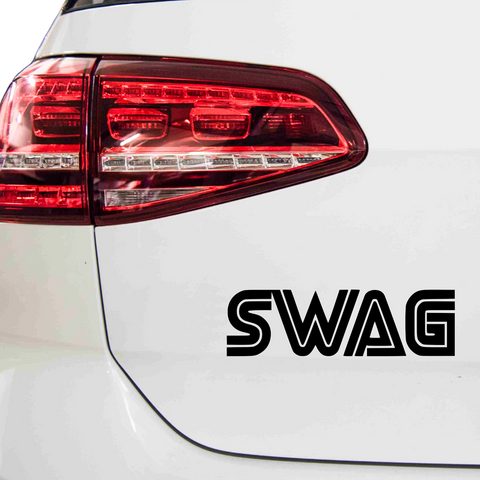 SWAG Schriftzug Nr.3 Aufkleber - Beispielansicht
