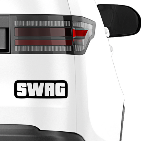 SWAG Schriftzug Nr.4 Aufkleber - Beispielansicht