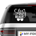 Salty Beach Aufkleber - Beispielansicht