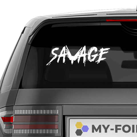 Savage Adler Aufkleber - Beispielansicht