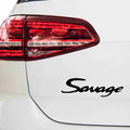 Savage Schriftzug Nr.5 Aufkleber - Beispielansicht