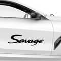 Savage Schriftzug Nr.5 Aufkleber - Beispielansicht