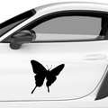 Schmetterling Abstrakt Aufkleber 1 - Beispielansicht