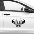 Schmetterling Abstrakt Aufkleber 6 - Beispielansicht