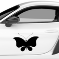 Schmetterling Frühling Aufkleber - Beispielansicht