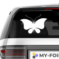 Schmetterling Frühling Aufkleber - Beispielansicht