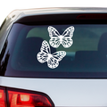 Schmetterling Muster Aufkleber 4 - Beispielansicht