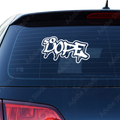 So Dope JDM Aufkleber - Beispielansicht