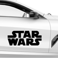 Star Wars Logo Aufkleber - Beispielansicht