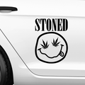 Stoned Aufkleber - Beispielansicht