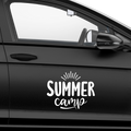 Summer Camp Aufkleber - Beispielansicht