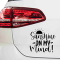 Sunshine on my mind Aufkleber - Beispielansicht
