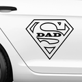 Super Dad Aufkleber Nr 2 - Beispielansicht