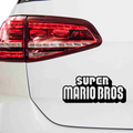 Super Mario Bros Aufkleber - Beispielansicht