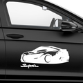 Supra Car Aufkleber 4 - Beispielansicht