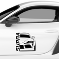 Supra Doppel Aufkleber - Beispielansicht