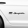 Supra GR Schriftzug Aufkleber - Beispielansicht