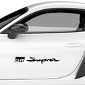 Supra GR Schriftzug Aufkleber - Beispielansicht