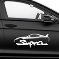 Supra Schriftzug Aufkleber Nr 3 - Beispielansicht