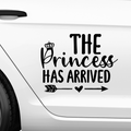 The Princes has arrived Aufkleber - Beispielansicht