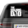 The walking Dad Aufkleber - Beispielansicht