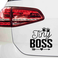 Tiny Boss Aufkleber - Beispielansicht