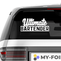 Ultimate BArtender Aufkleber - Beispielansicht