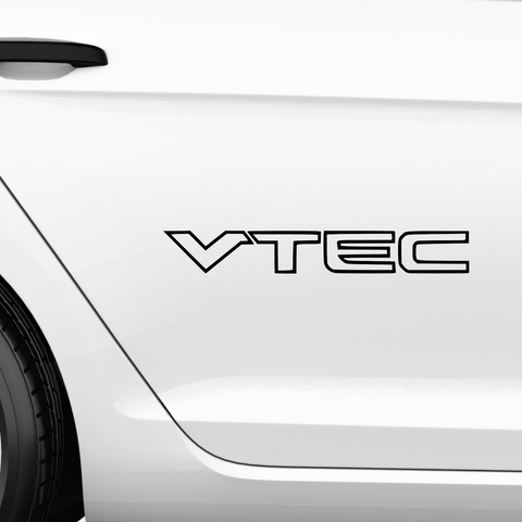 V Tec Aufkleber - Beispielansicht