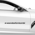 Wasn das fürn Kombi Aufkleber - Beispielansicht