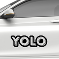 Yolo Nr.2 Aufkleber - Beispielansicht