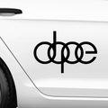 dope Aufkleber - Beispielansicht